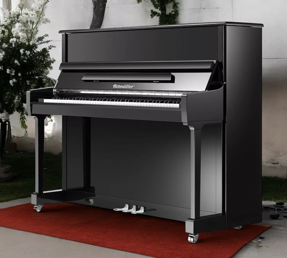 Акустическое пианино RITMULLER QU1-RS122 BK